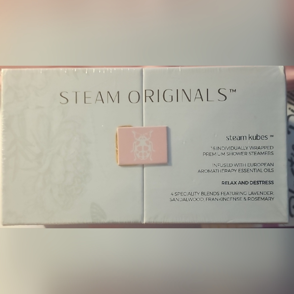 Steam Originals Steam Kubes Shower Steamers - Pink 16 Ct